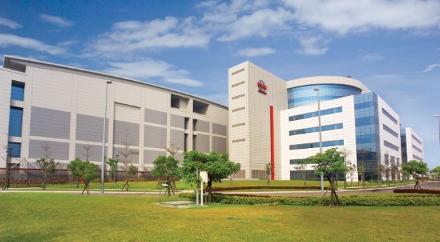 TSMC headquarters in Hsinchu, Taiwan.