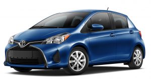 Toyota-designed Yaris hatchback (almost no relation to Yaris iA).