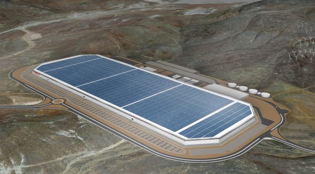 Tesla’s Gigafactory.