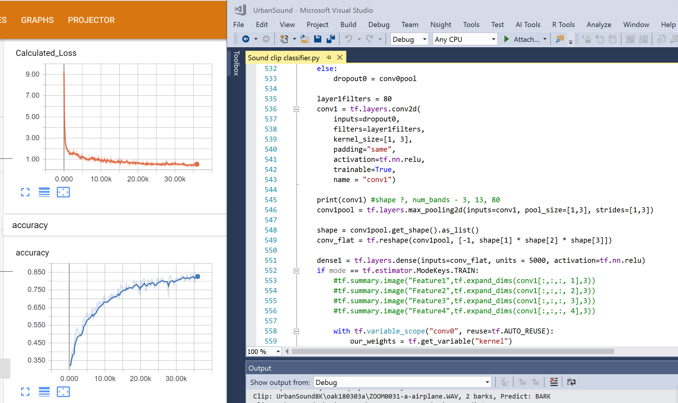 Visual Studio, TensorFlow і TensorBoard вже працюють разом, але Microsoft прагне зробити цю інтеграцію набагато простішою