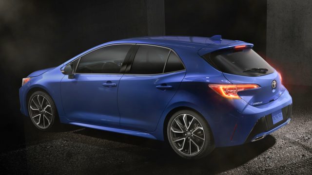 2019 Toyota Corolla хетчбек.