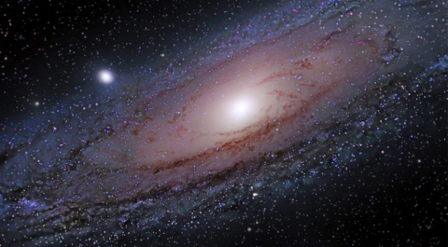 Andromeda is a spiral galaxy.