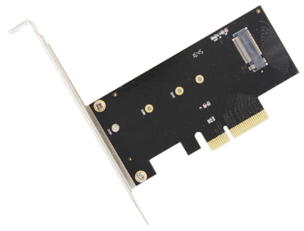 JEYI SK4 M.2 NVMe (M Key) SSD до PCI-E 3.0 x4 адаптер конвертер карти