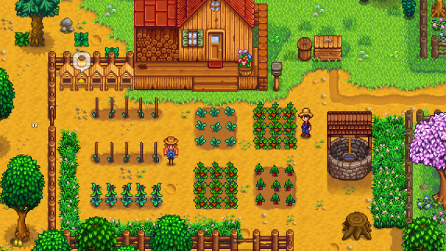 Stardew Valley was heavily inspired by the Harvest Moon series of video games, but adds its own spin on the concept. Explore Pelican Town, make friends, fall in love, and restore your grandfather&#039;s farm to health in a gentle, open-ended title that will tease your curiosity as opposed to yanking you hither and yon with frantic quest demands. 
