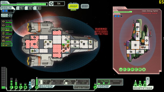 FTL (Faster than Light) is a real-time, top-down strategy game that tasks you with piloting a spacecraft to deliver vital information to an allied fleet while fending off rebel attackers, alien encounters, and trading with other friendlier species. You&#039;ll manage starship systems, upgrade your vessel with a plethora of weapons and shields, including chain lasers and combat drones, and pick a crew to hopefully bring you through the climactic battle with the Rebel Flagship and out the other side.  