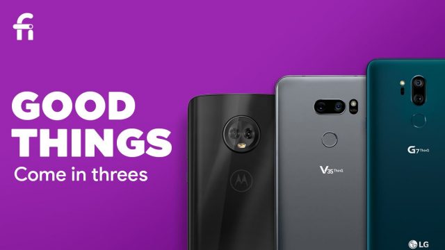 Google’s Project Fi Adds Moto G6, LG G7 ThinQ, and LG V35 ThinQ