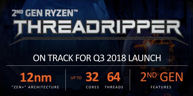 AMD представляет 32-ядерный процессор Threadripper 2