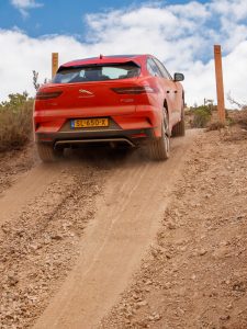 I-Pace hillclimb.