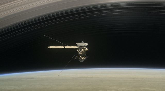 The Cassini probe studied Saturn and its moons for more than a decade.