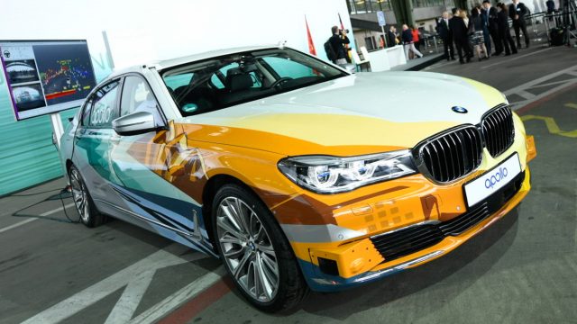 Автомобиль BMW-Baidu Apollo объявлен в Германии.