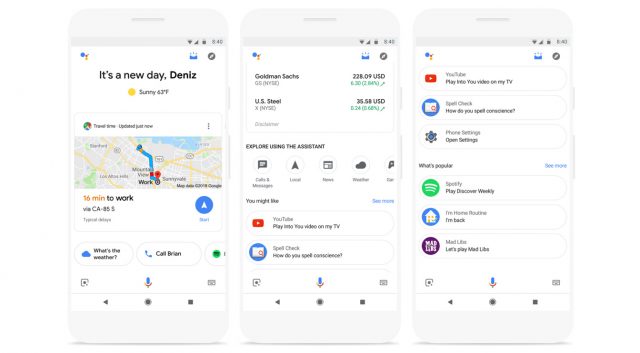 Google Now Predictive Search Cards Resurface in Google Assistant