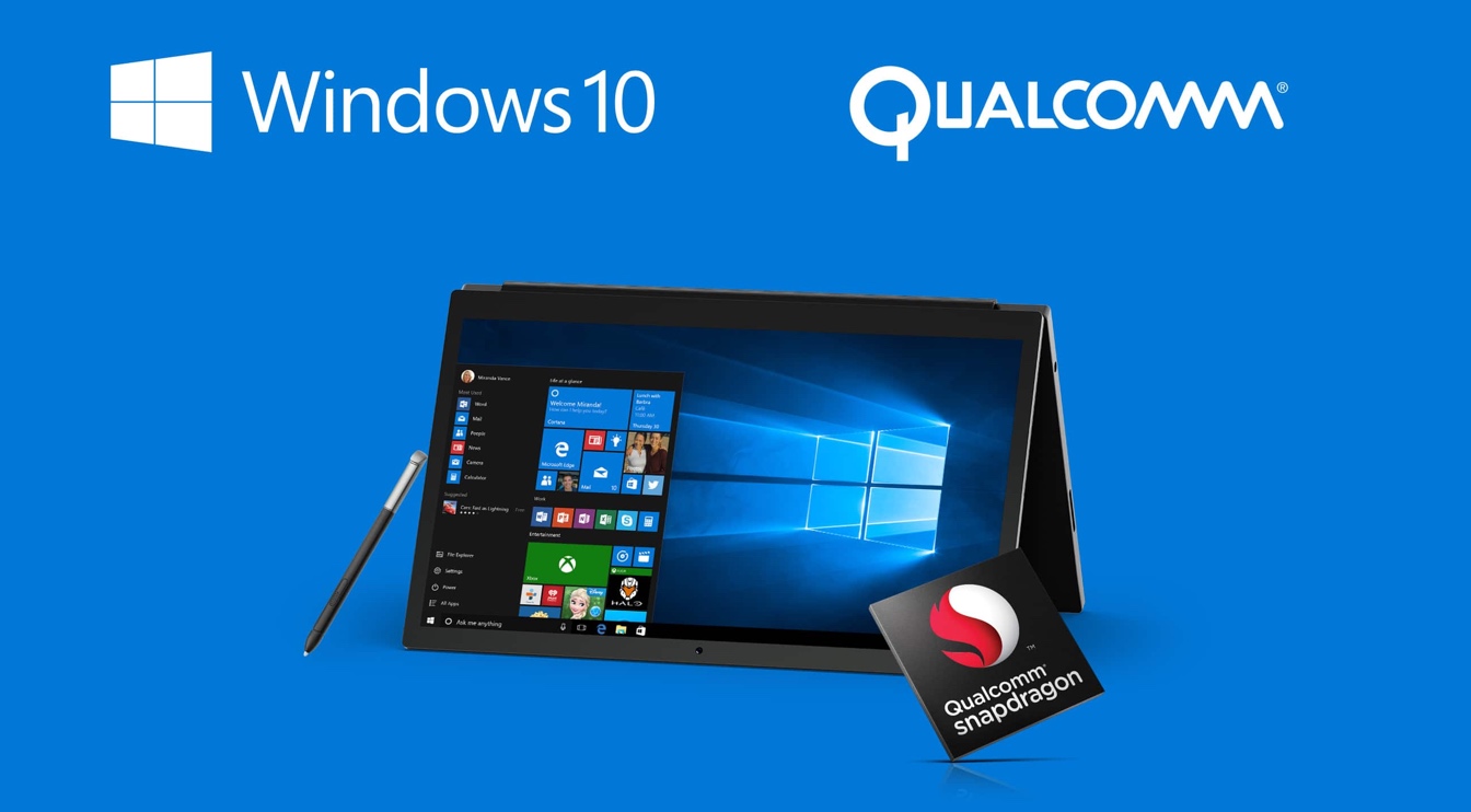 Qualcomm support could give Windows a boost going forward.