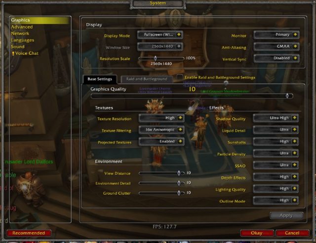 Benchmarking World of Warcraft’s DirectX 12 Support