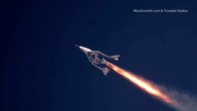 Virgin Galactic достигает Мезосферы при Махе 2.47 Скорость