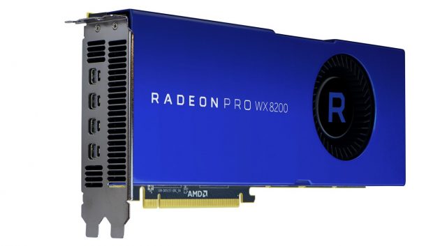 AMD випускає новий, набагато дешевший Radeon Pro WX 8200