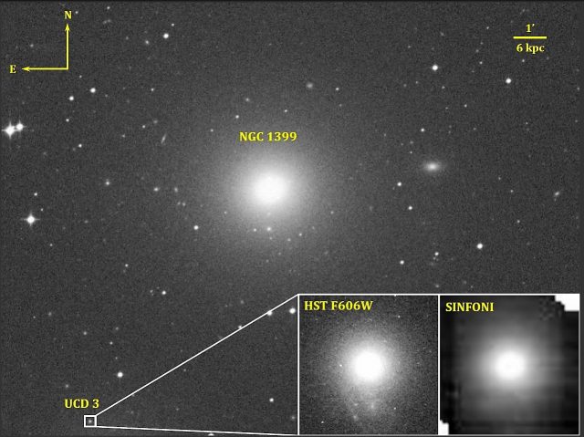 Astronomers Discover Tiny Galaxy Harboring Monster Black Hole