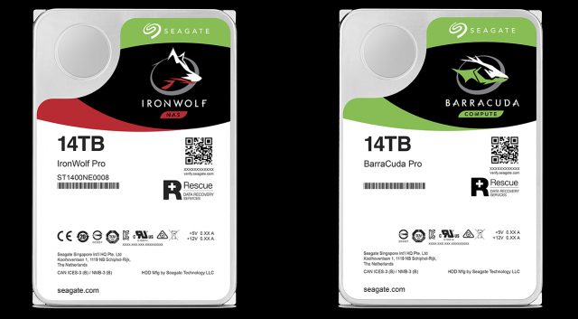 Hands On With Seagate’s 14TB IronWolf and Barracuda Pro Drives