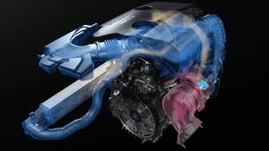 Nissan variable-compression, VC-Turbo, engine. (Photo: Nissan)