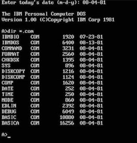 Microsoft Re-Open-Sources MS-DOS on GitHub