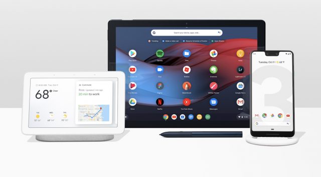 Google випускає телефони Pixel 3, Pixel Slate та Home Hub