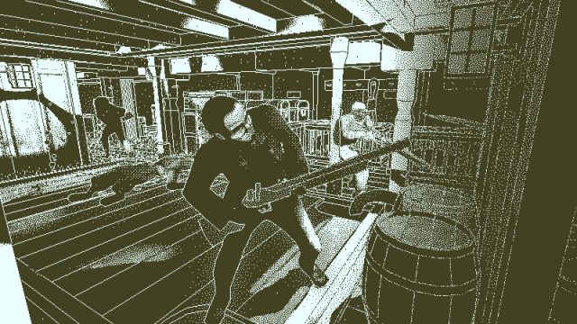 Return of the Obra Dinn

Using a beautiful low-fi "1-bit" rendering style, this clever adventure game was developed by Lucas Pope – the creator of the much-loved indie darling Papers, Please. In this first-person mystery, you play as an insurance adjustor who must uncover exactly what happened to the entirety of the crew of the good ship Obra Dinn. (Buy on Humble Store)