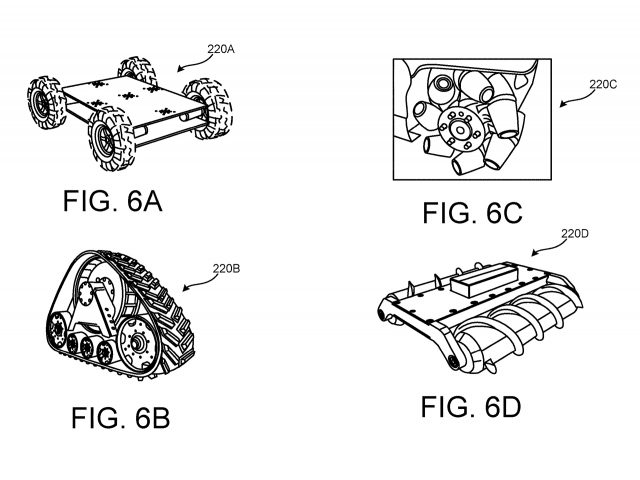 Google Patents Wheeled VR Shoes