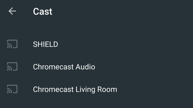 Екранізація
У вас є Chromecast у розмірі 35 доларів або Android TV? Якщо так, ви можете зробити більше, ніж потокове відео на нього. Пристрої Android можуть відображати увесь дисплей на телевізорі, і це, по суті, є надійним. На пристроях Android (і ще декількох) у вікні швидких налаштувань з'являється значок Cast. Торкніться цього та виберіть вихідний пристрій, щоб розпочати віддзеркалення вашого дисплея. На інших телефонах просто завантажте додаток Chromecast та скористайтеся функцією відображення екрана, включеної до неї.