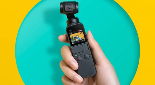 DJI оголошує Super-Tiny Osmo Pocket 3-осьова стабілізована камера