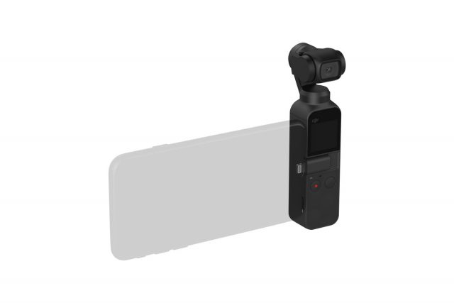 DJI оголошує Super-Tiny Osmo Pocket 3-осьова стабілізована камера