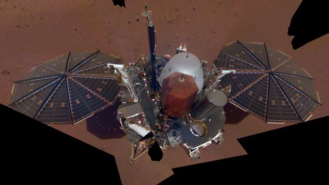 InSight Takes Its First Mars Selfie