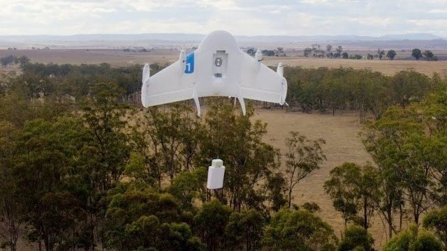 Google Project Wing Drone.