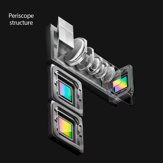 Oppo Unveils Periscope-Style 10x Telephoto Phone Camera