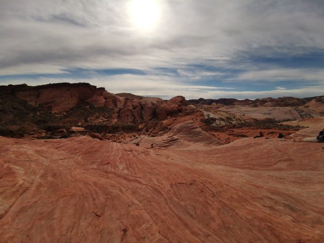 The wide-angle camera on the Huawei Mate 20 Pro makes a big difference when it comes to taking in the broad expanse of outdoor scenes like this wave in the Valley of Fire State Park.