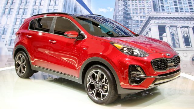 The 2020 Kia Sportage small SUV is one of many Chicago debuts that are a refresh (the first since 2017), and not a whole new model. An 8-inch center stack LCD is now standard and includes Apple CarPlay and Android Auto. Optional safety gear includes adaptive cruise control, lane keep assist, and drowsy driver alert.