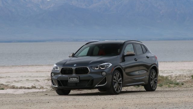 The M version of the BMW X2 (X2 M35i) subcompact SUV reaches 60 mph in less than 5 seconds. The X2 (all trim lines) is popular in urban areas because it&#039;s easy to park at 172 inches long.