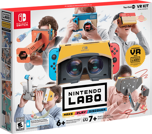 Nintendo перетворює перемикач у гарнітуру VR з новими наборами Labo