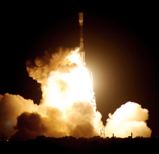 Kepler launches in 2009. Image credit: NASA