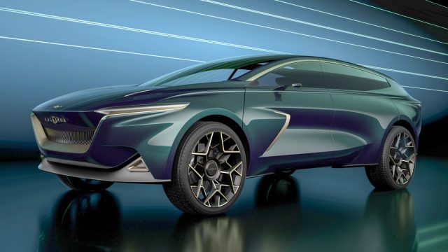 Britain&#039;s Aston Martin will make the Lagonda the “world’s first zero emission luxury brand,” with new models beginning in 2022. One may well be the All-Terrain Concept, a fully electric, full-luxury SUV. In the concept, the front seats swivel to face the rear passengers, and the rear doors are rear-hinged. It&#039;s an evolution of the Geneva 2018 Vision Concept. Unless Lagonda plans modest stowage, the rear end will have to be made more practical come production time. 