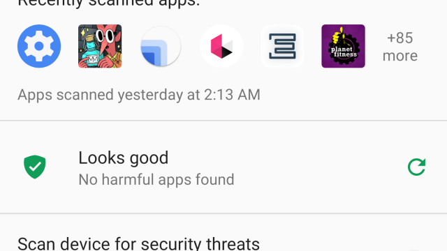 Google Play Protect. 