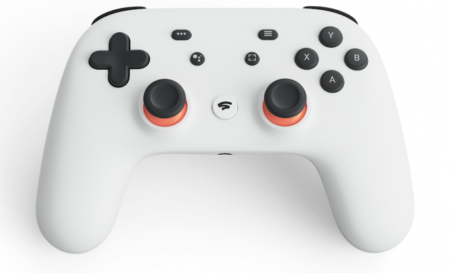 Контролер Stadia від Google - єдиний апаратний компонент платформи.