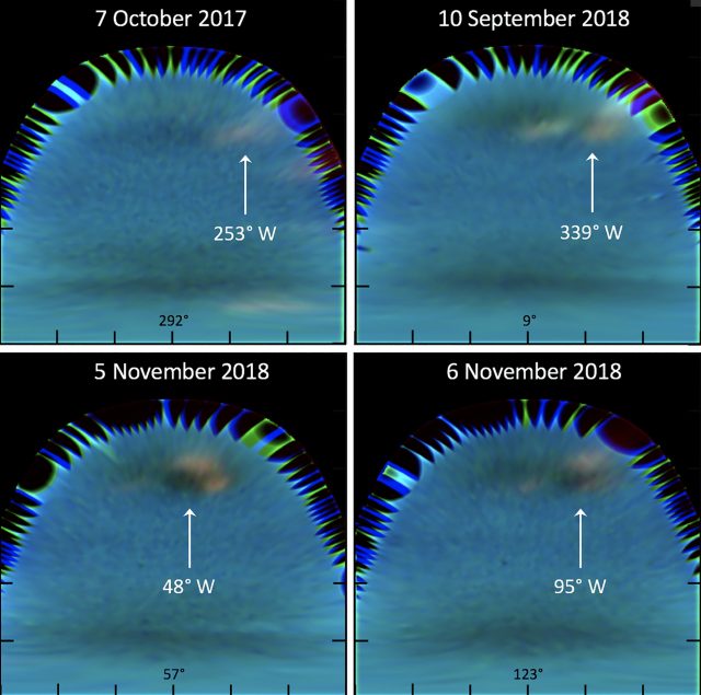 Astronomers Catch the Formation of a Dark Vortex on Neptune