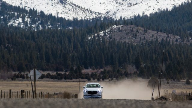 Driving a Mazda3 makes you want to kick up a little dust. After checking for cops.