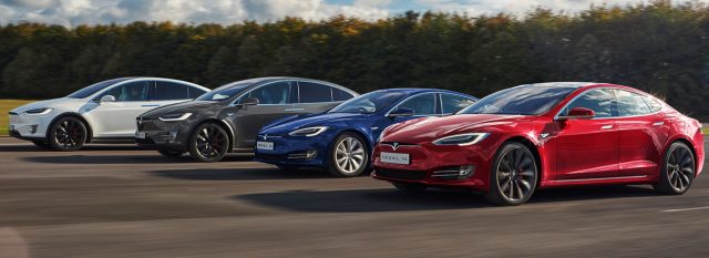 Модели Tesla 3, X и S превосходят все остальные электромобили EV на 3-1 в США. Но продажи Tesla сократились в первом квартале 2019 года.