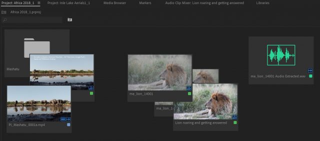 Premiere Pro’s new Free-form Project view lets you organize your media visually