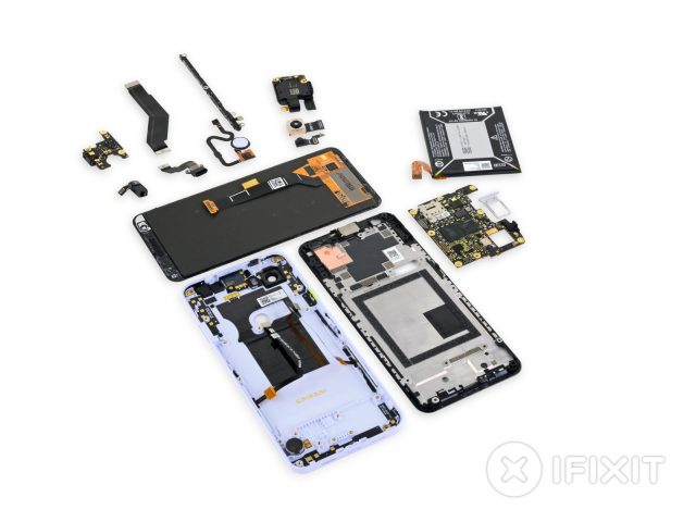 Google Pixel 3a получает респектабельный показатель ремонтопригодности от iFixit