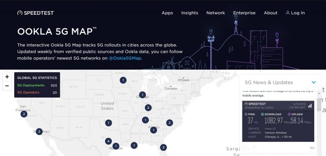 Ookla Rolls Out New Global 5G Map