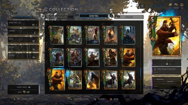 Gwent

If you spent any time with The Witcher 3, you&#039;re undoubtedly familiar with Gwent – the in-world collectible card game. Not only does its existence add depth to the fantasy world, but it&#039;s also fun on its own. As such, CD Projekt Red has decided to spin it out as a stand-alone free-to-play game. The mechanics are just as solid as before, and now you can play with your friends – not just the AI. (Download for free on Xbox Live)