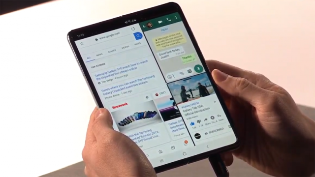 Samsung може знову ввести Galaxy Fold протягом місяця