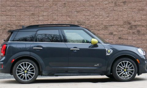 The biggest Mini, the Countryman, is 170 inches long, 72 inches wide, and 61 inches high. For comparison, the next biggest is the Clubman at 168 x 71 x 57. The base Mini Cooper is 151 (157 as a 4-door) x 68 x 56. The BMW X1 that is sort of the same under the skin is 175 x 72 x 63.