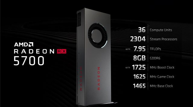 AMD оприлюднює Radeon RX 5700, 5700XT: Нові графічні процесори Navi для Turing Turing